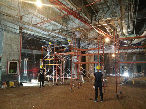 高空作業，安全守護