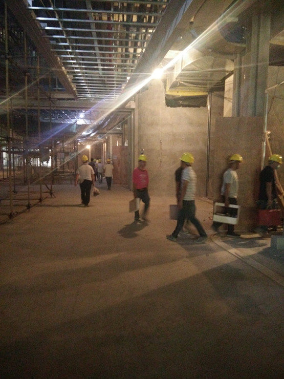 工完場清，整潔有序