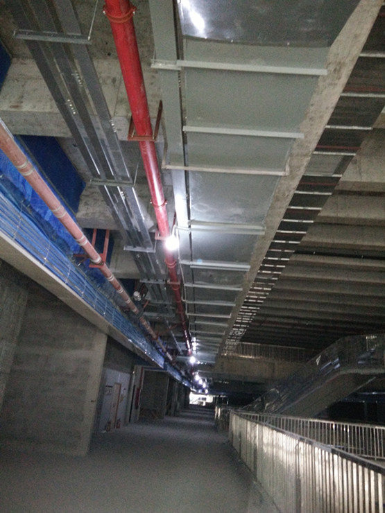 規范施工，整齊有序